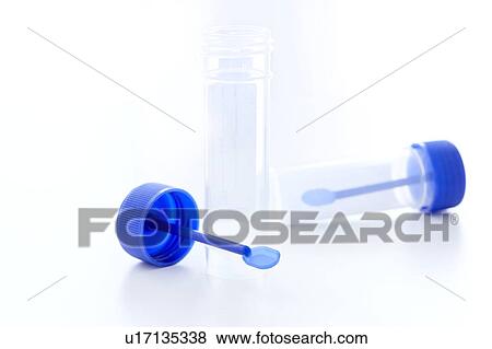 Stool sample container and spatula. View Large Photo Image Stock Photo - Stool sample container and spatula.. Fotosearch