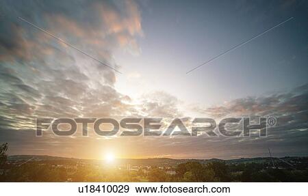 Sunset. View Large Photo Image Stock Photo - Sunset.. Fotosearch