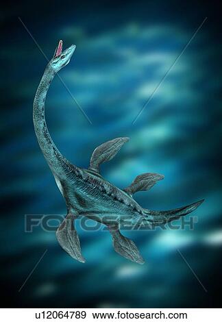 Stock Photo - Underwater creature, illustration.. Fotosearch