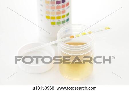Urine sample for analysis and test strip, studio shot. View Large Photo Image Stock Photo - Urine sample for analysis and test strip, studio shot.. Fotosearch