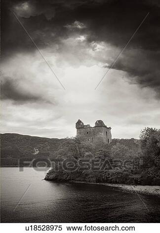 Urquhart Castle, Loch Ness, Scotland. View Large Photo Image Stock Photography - Urquhart Castle, Loch Ness, Scotland.. Fotosearch