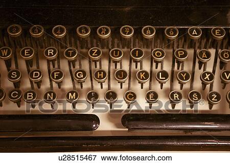 Stock Photo - Vintage keyboard.. Fotosearch