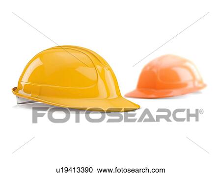 Yellow and orange safety helmet on white background, shallow DOF. View Large Photo Image Stock Image - Yellow and orange safety helmet on white background, shallow DOF.. Fotosearch