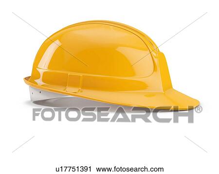 Yellow safety helmet isolated on white background. View Large Photo Image Stock Image - Yellow safety helmet isolated on white background.. Fotosearch