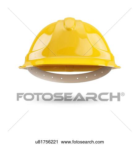 Yellow safety helmet isolated on white background. View Large Photo Image Stock Image - Yellow safety helmet isolated on white background.. Fotosearch