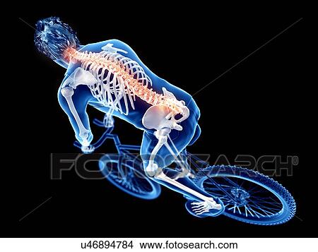 3d rendered illustration of a cyclist. View Large Photo Image Picture - 3d rendered illustration of a cyclist.. Fotosearch