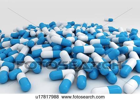 Close up of large blue pills scattered, illustration. View Large Photo Image Stock Photo - Close up of large blue pills scattered, illustration.. Fotosearch