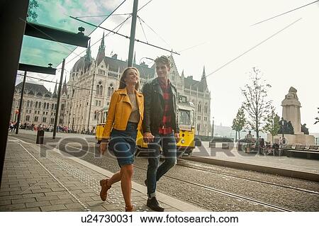Couple on city break, Budapest, Hungary View Large Photo Image Stock Image - Couple on city break, Budapest, Hungary. Fotosearch