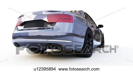 Picture - Illustration of a car.. Fotosearch