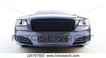 Stock Image - Illustration of a car.. Fotosearch