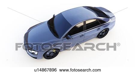 Stock Photograph - Illustration of a car.. Fotosearch