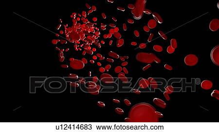 Illustration of blood cells inside an artery. View Large Photo Image Stock Image - Illustration of blood cells inside an artery.. Fotosearch