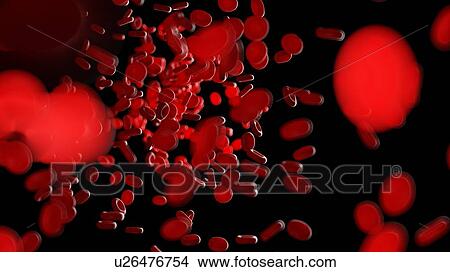 Illustration of human blood cells. View Large Photo Image Picture - Illustration of human blood cells.. Fotosearch
