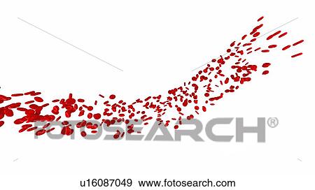 Illustration of human blood cells. View Large Photo Image Stock Photo - Illustration of human blood cells.. Fotosearch