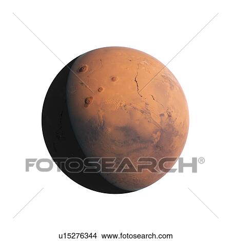 Picture - Illustration of Mars.. Fotosearch