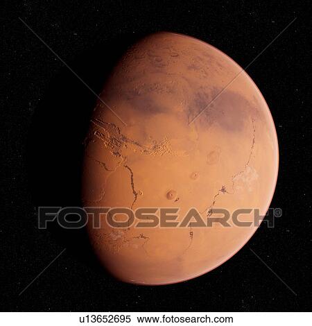 Stock Photography - Illustration of Mars.. Fotosearch