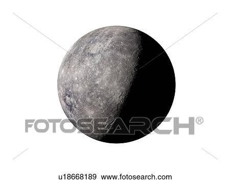 Illustration of Mercury. View Large Photo Image Stock Photo - Illustration of Mercury.. Fotosearch