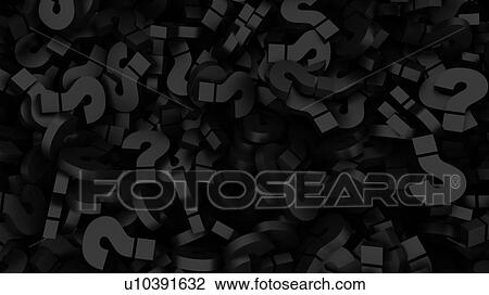 Latge pile of black metal texture question marks, computer illustration. View Large Photo Image Stock Image - Latge pile of black metal texture question marks, computer illustration.. Fotosearch
