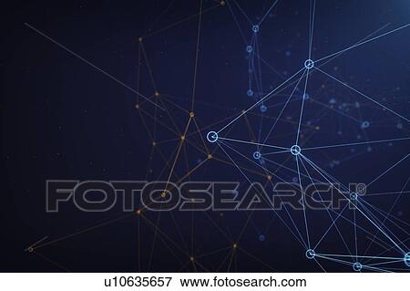 Network background made of colourful lines and dots, 3d illustration. View Large Photo Image Stock Photo - Network background made of colourful lines and dots, 3d illustration.. Fotosearch