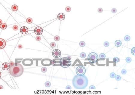 Stock Image - Network, illustration.. Fotosearch