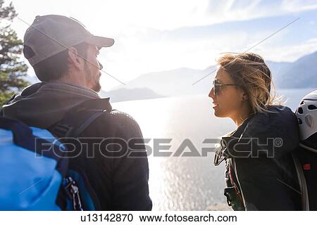 Rock climber couple on Malamute, Squamish, Canada View Large Photo Image Stock Image - Rock climber couple on Malamute, Squamish, Canada. Fotosearch