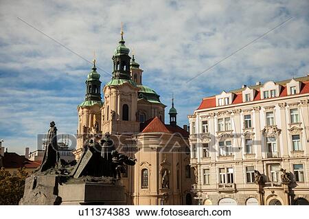 St. Nicholas Church, Old Town Square, Prague, Czech Republic View Large Photo Image Stock Image - St. Nicholas Church, Old Town Square, Prague, Czech Republic. Fotosearch