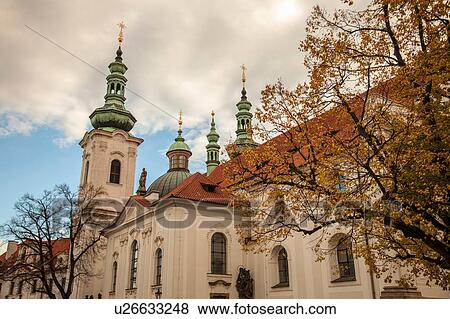 Strahov Monastery, Prague, Czech Republic View Large Photo Image Stock Photo - Strahov Monastery, Prague, Czech Republic. Fotosearch