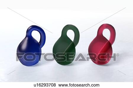 Stock Photo - Three visual representations of a Klein bottle. A Klein bottle is a two dimensional manifold which can only exist in four dimensions. The 19th century German mathematician Felix Klein conceived of a bottle formed by connecting two Mobius loops.... Fotosearch