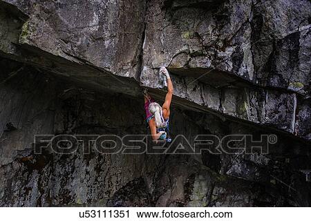 Trad climbing roof of My Little Pony route in Squamish, Canada View Large Photo Image Stock Image - Trad climbing roof of My Little Pony route in Squamish, Canada. Fotosearch