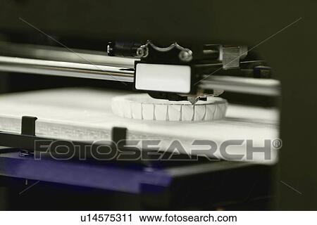 Stock Image - 3d printing. Fotosearch