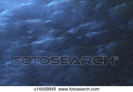 Stock Photo - Abstract geometric background, illustration. Fotosearch