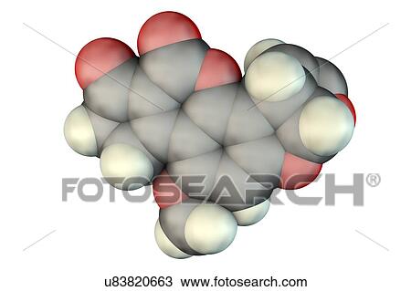 Aflatoxin B1, molecular model View Large Photo Image Stock Image - Aflatoxin B1, molecular model. Fotosearch