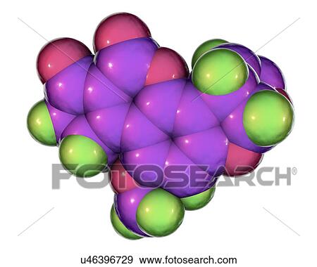 Aflatoxin B1, molecular model View Large Photo Image Stock Photo - Aflatoxin B1, molecular model. Fotosearch