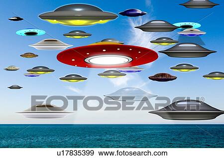 Stock Photo - Alien invasion. Fotosearch