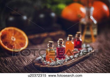 Aromatherapy oils View Large Photo Image Stock Photography - Aromatherapy oils. Fotosearch