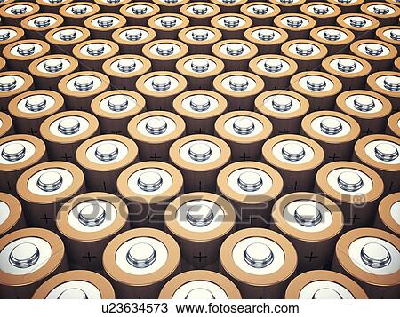 Batteries, illustration View Large Photo Image Stock Image - Batteries, illustration. Fotosearch