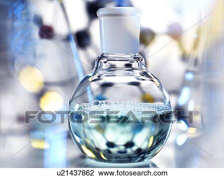 Stock Image - Biochemical research, conceptual image. Fotosearch