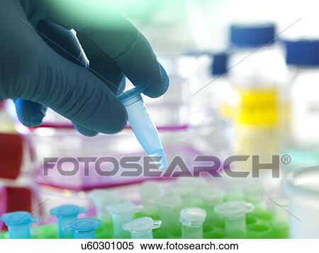 Stock Photography - Biotechnology research. Fotosearch