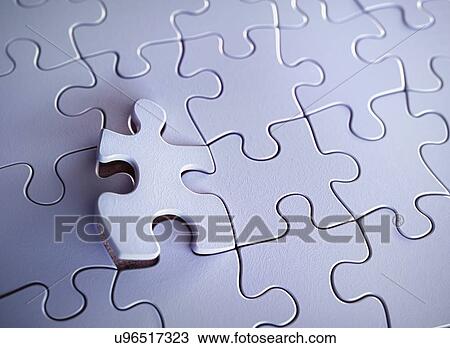 Blank jigsaw puzzle, illustration View Large Photo Image Stock Image - Blank jigsaw puzzle, illustration. Fotosearch