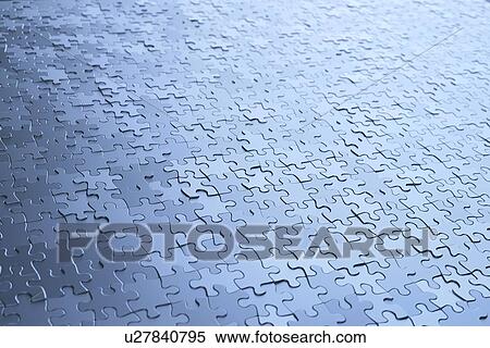 Blank jigsaw puzzle, illustration View Large Photo Image Stock Photography - Blank jigsaw puzzle, illustration. Fotosearch