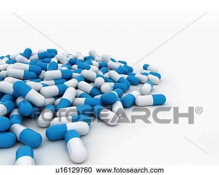 Blue pills, illustration View Large Photo Image Stock Image - Blue pills, illustration. Fotosearch