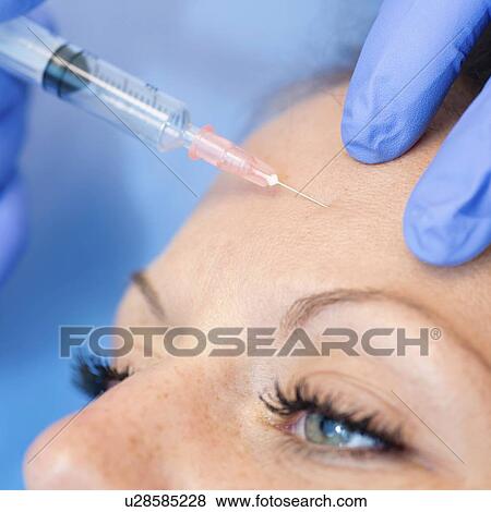 Botox injection View Large Photo Image Stock Photo - Botox injection. Fotosearch