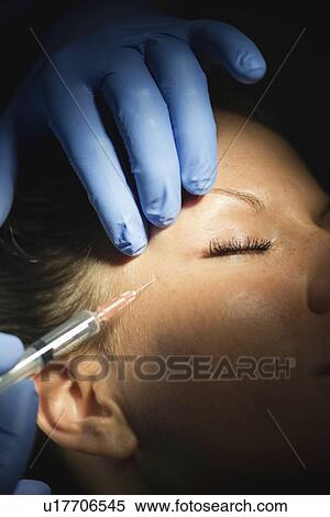 Botox injection View Large Photo Image Stock Photography - Botox injection. Fotosearch