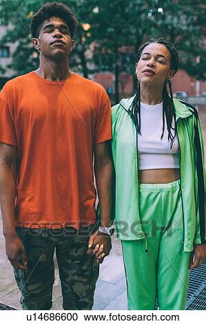 Brother and sister side by side with eyes closed View Large Photo Image Stock Image - Brother and sister side by side with eyes closed. Fotosearch