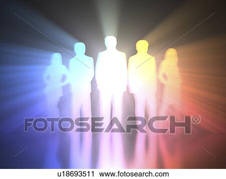 Business people illuminated, conceptual illustration View Large Photo Image Stock Image - Business people illuminated, conceptual illustration. Fotosearch