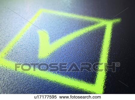 Stock Photography - Checkbox, illustration. Fotosearch