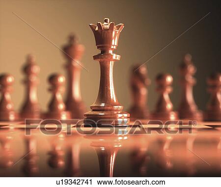 Chess queen, illustration View Large Photo Image Stock Image - Chess queen, illustration. Fotosearch