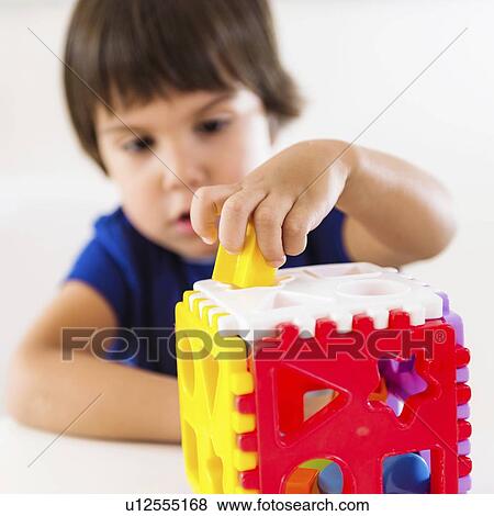 Stock Photo - Child psychology session. Fotosearch