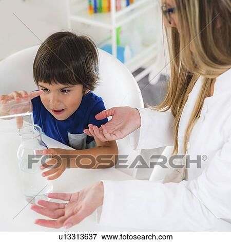 Stock Photo - Child psychology session. Fotosearch