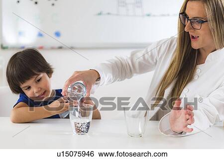 Stock Photograph - Child psychology session. Fotosearch